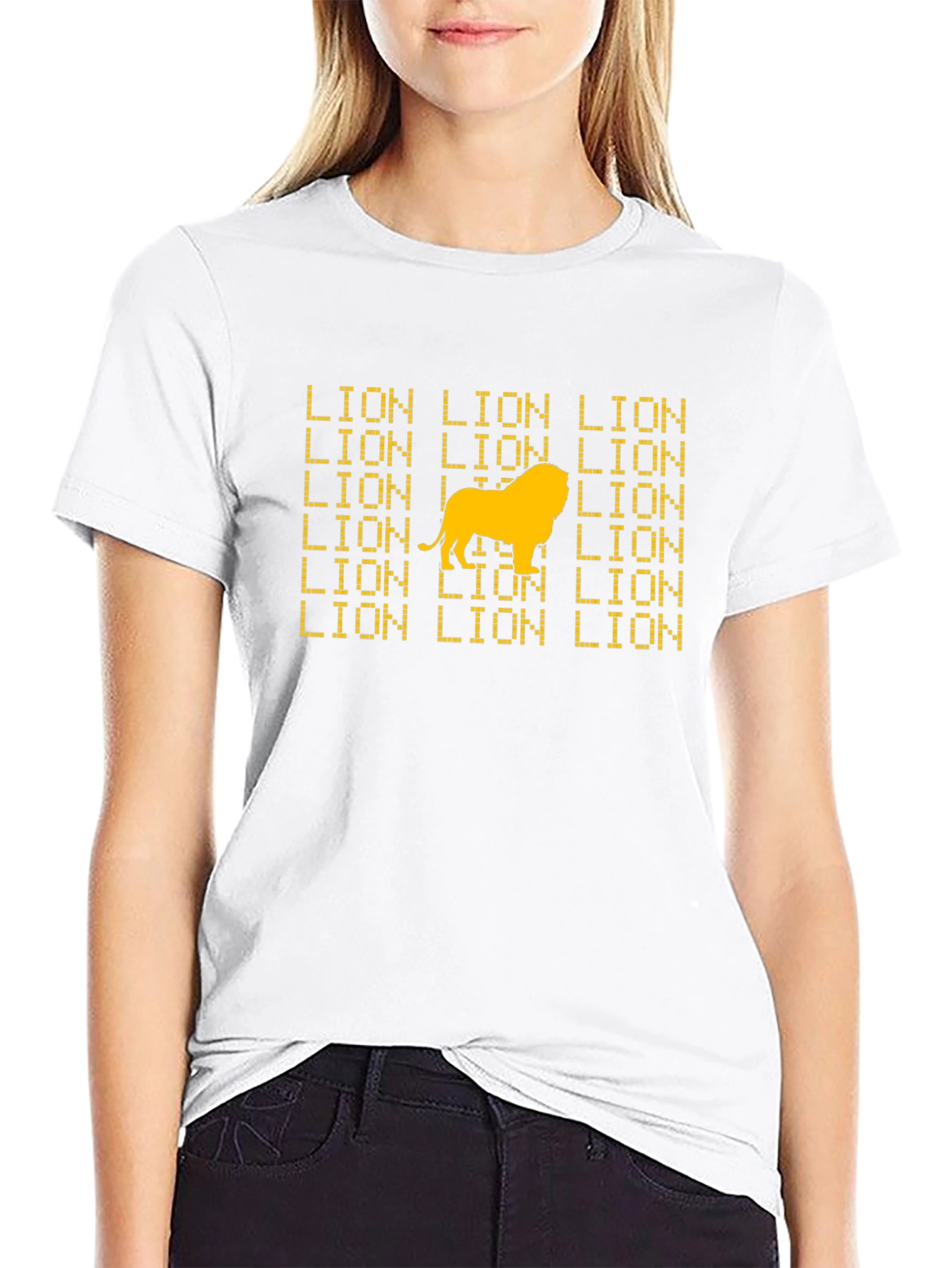 Lion Graphic Tee - Bold & Unique Design