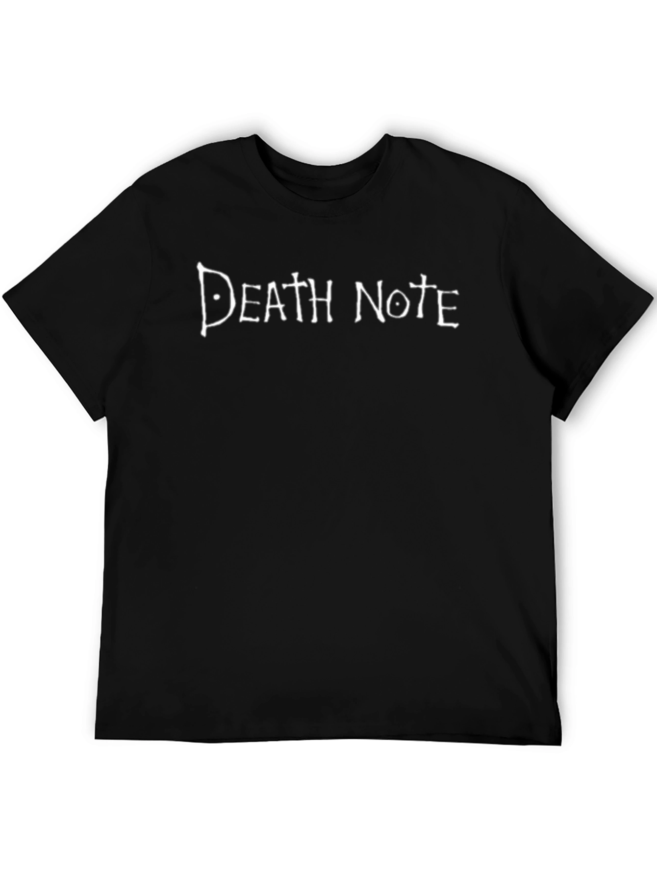 Death Note Anime T-Shirt - Black Cotton Graphic Tee