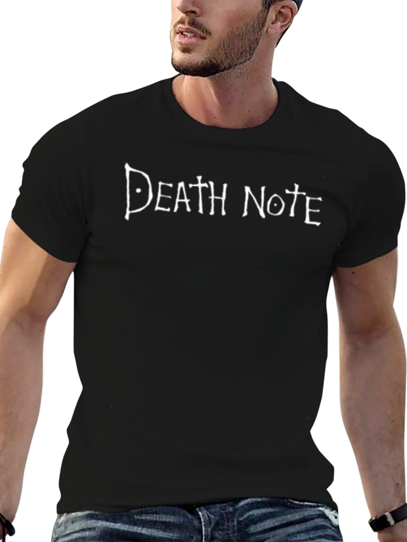 Death Note Anime T-Shirt - Black Cotton Graphic Tee