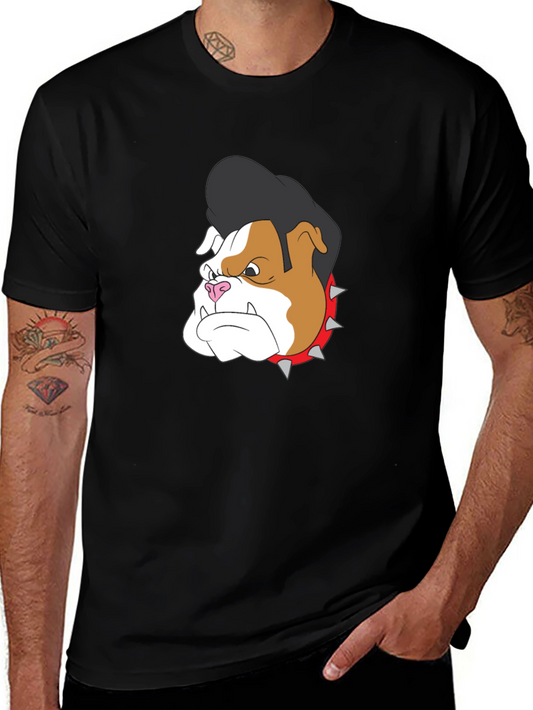 Cool Bulldog Graphic T-Shirt