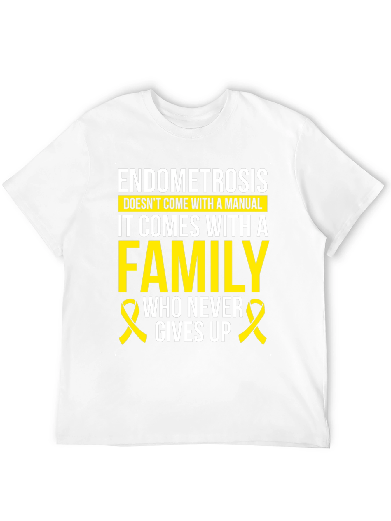 Endometriosis Family Support Awareness T-Shirt