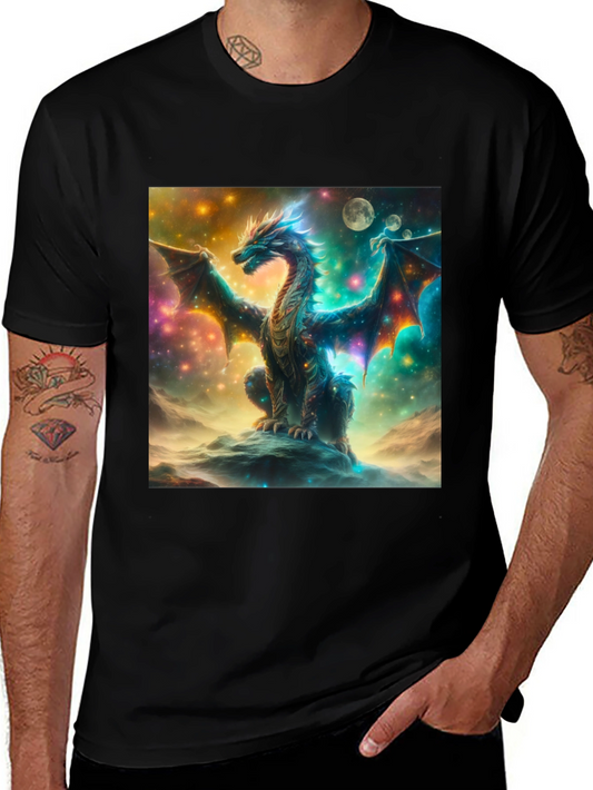 Celestial Dragon Graphic T-Shirt