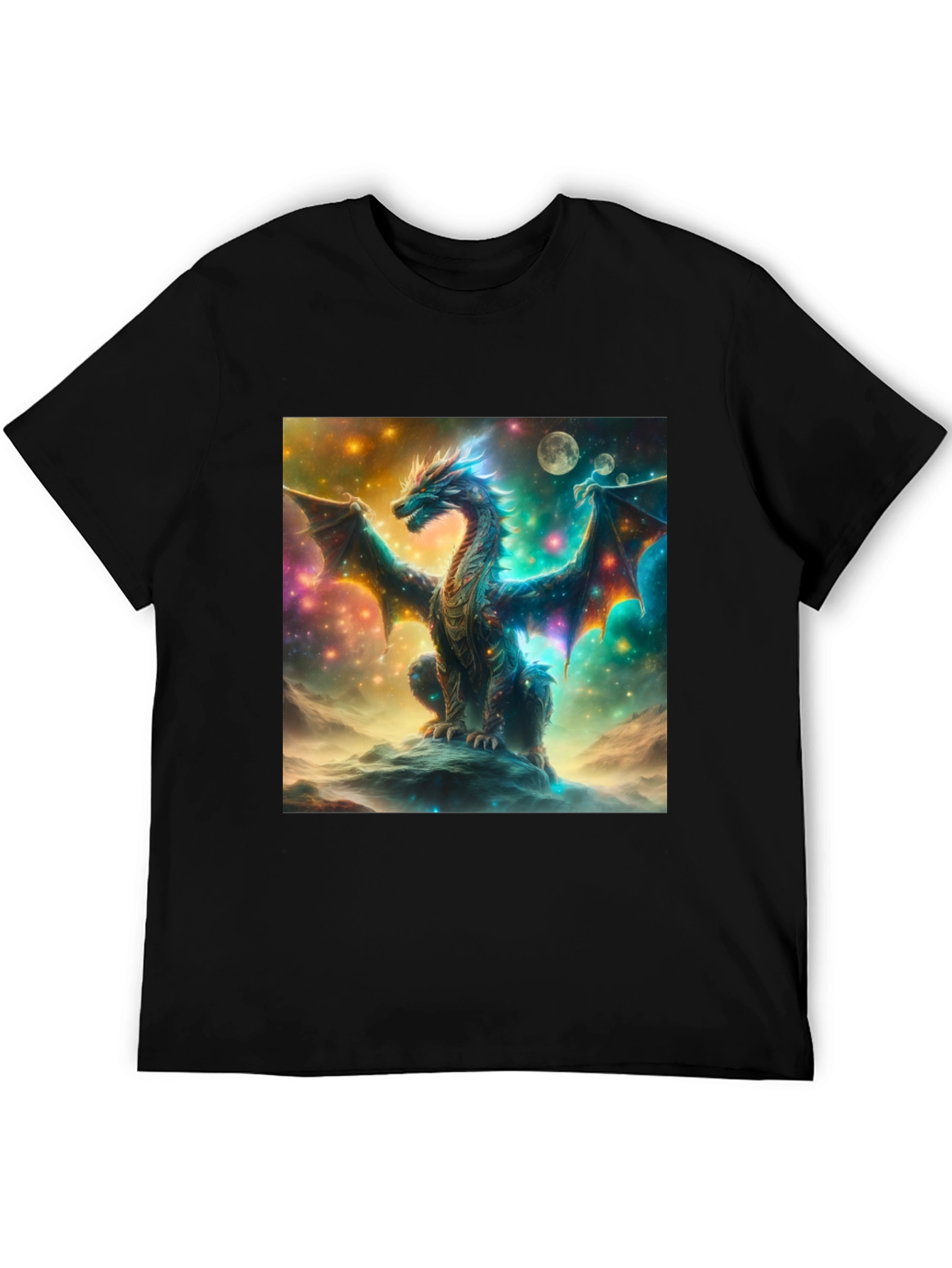 Celestial Dragon Graphic T-Shirt