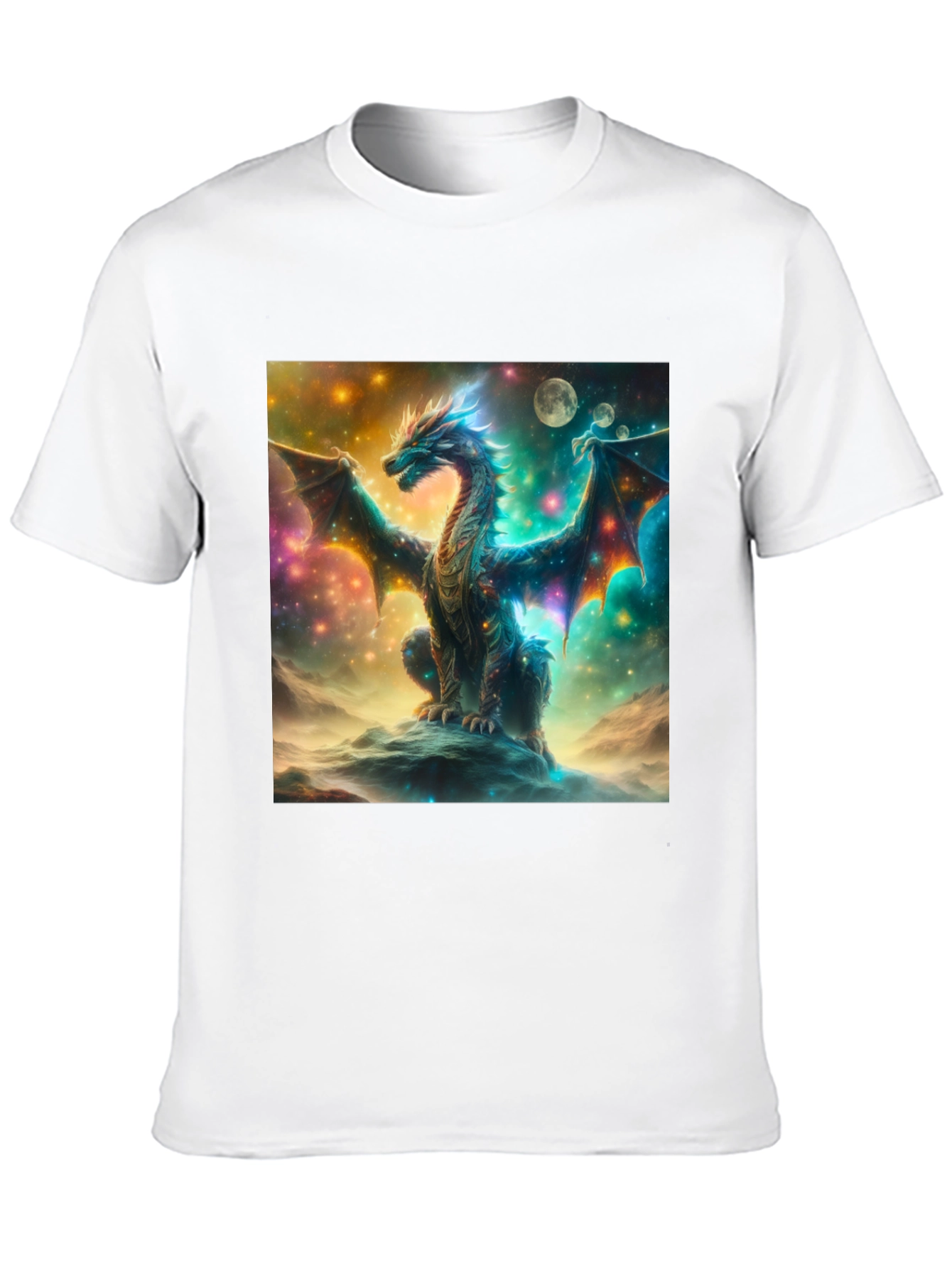 Celestial Dragon Graphic T-Shirt