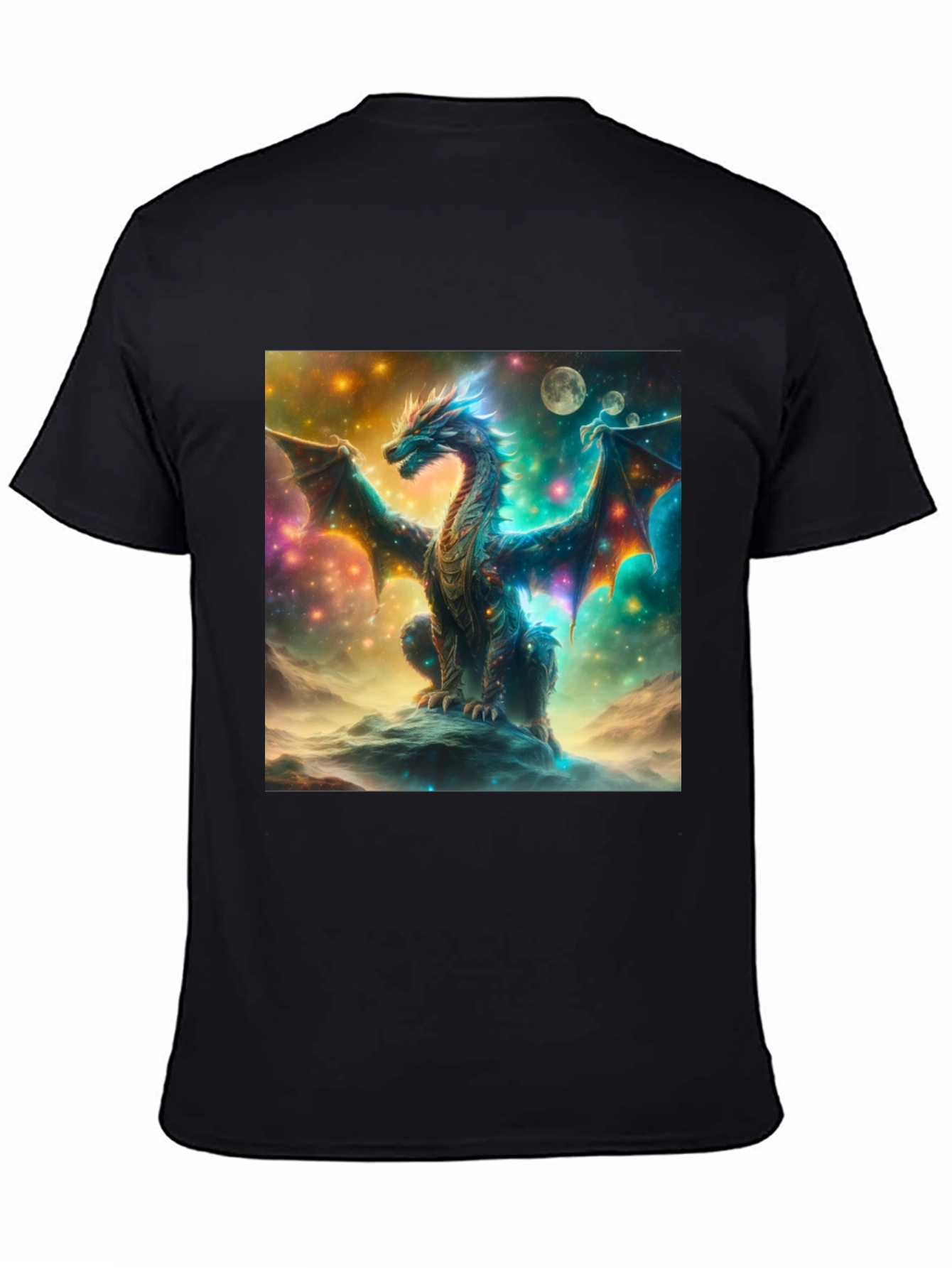 Celestial Dragon Graphic T-Shirt