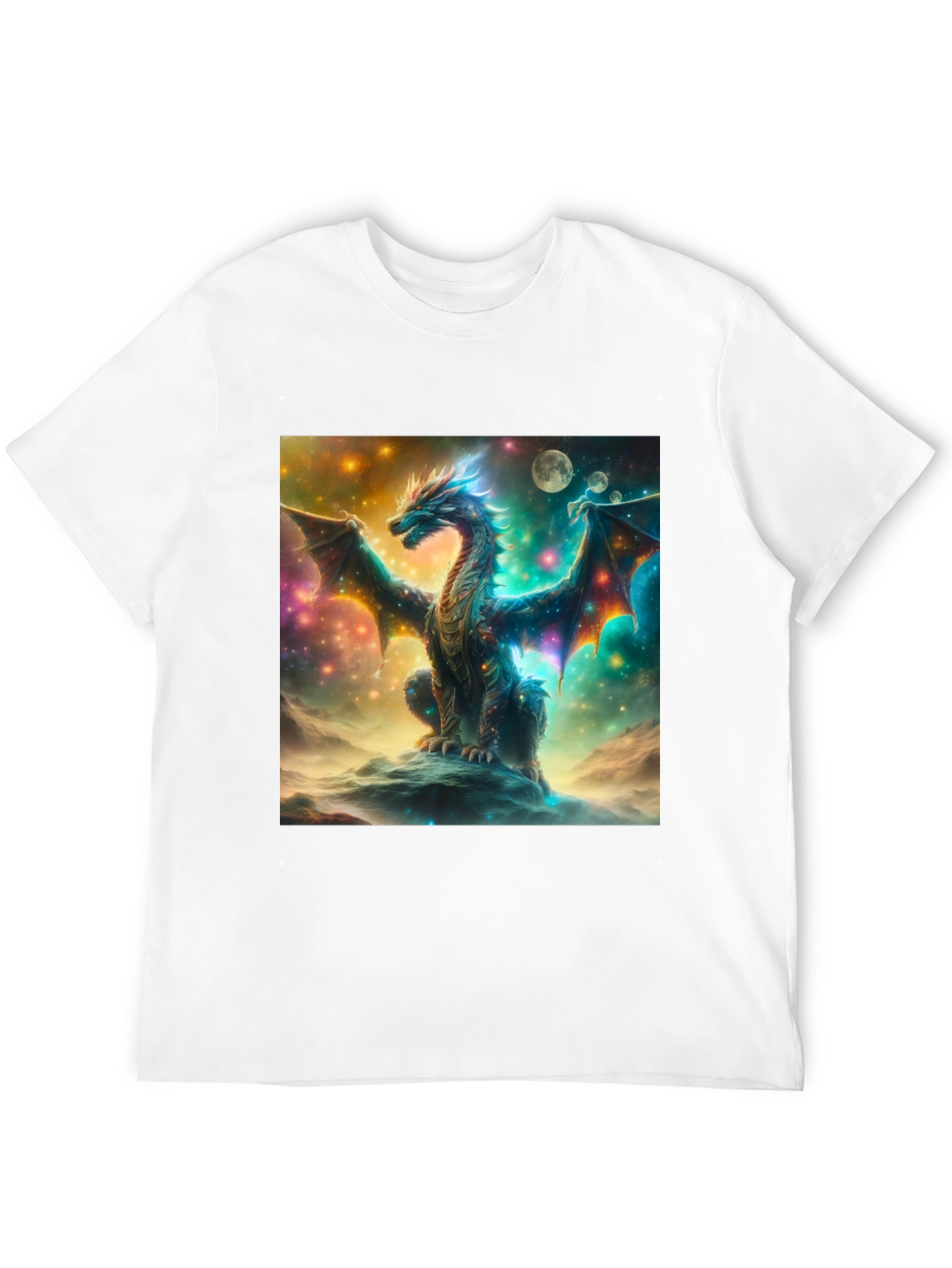 Celestial Dragon Graphic T-Shirt