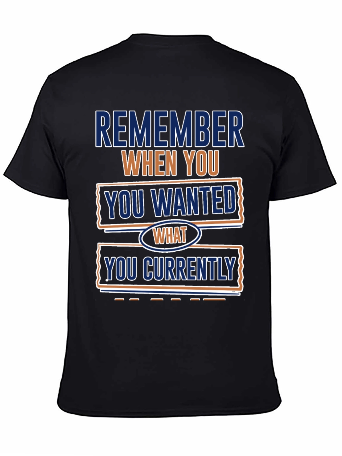 Remember When You Wanted What You Currently Have T-Shirt