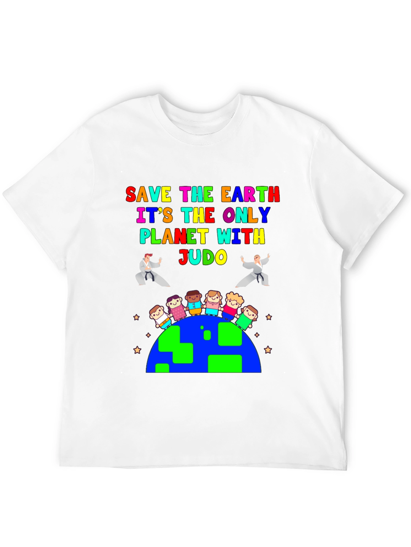 Save the Earth Judo T-Shirt