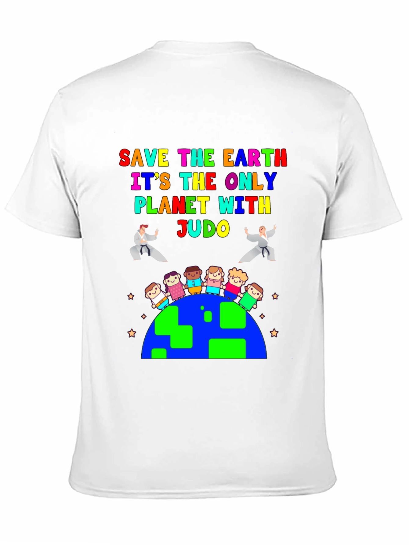 Save the Earth Judo T-Shirt