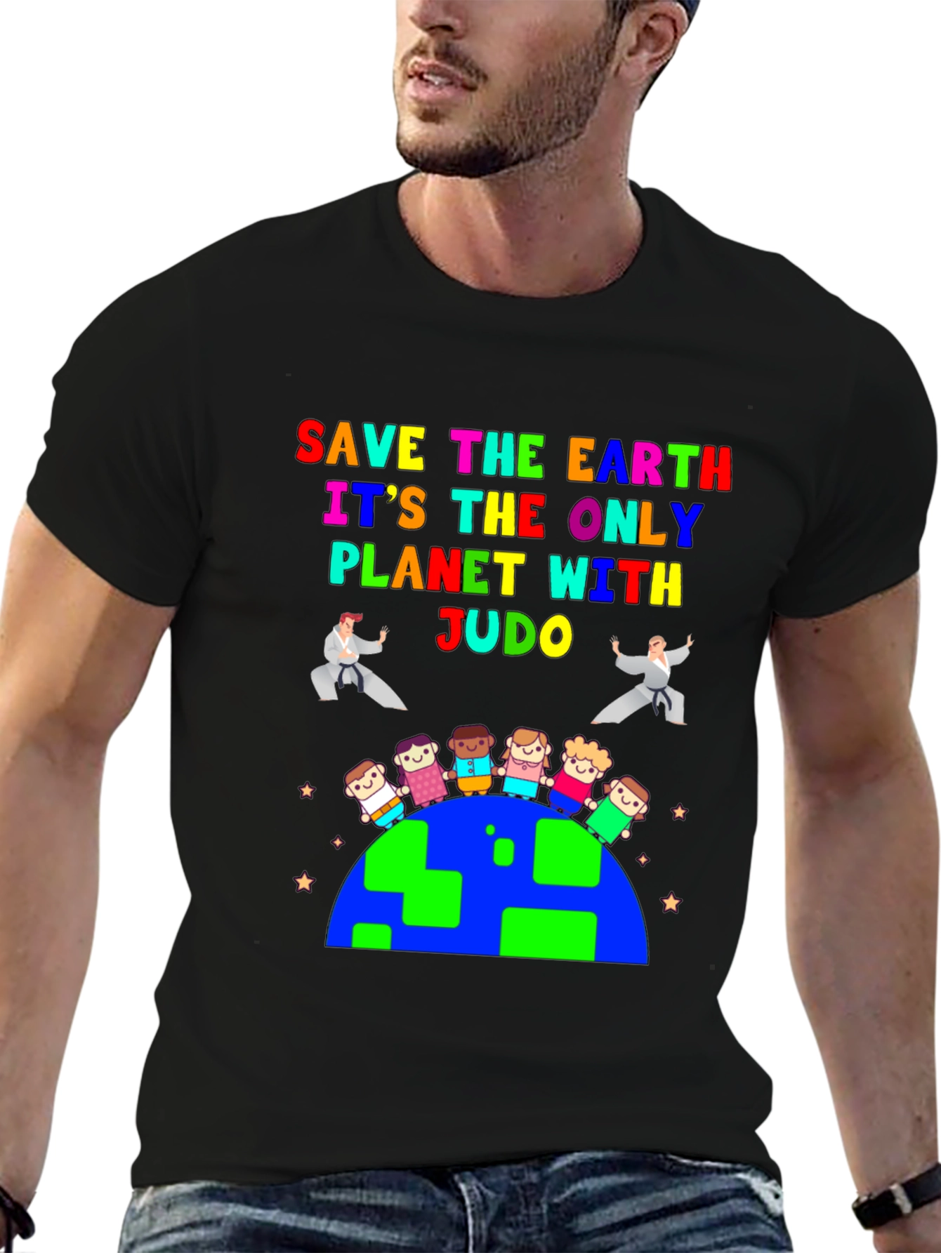 Save the Earth Judo T-Shirt