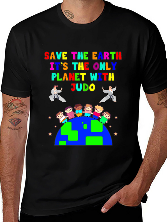 Save the Earth Judo T-Shirt