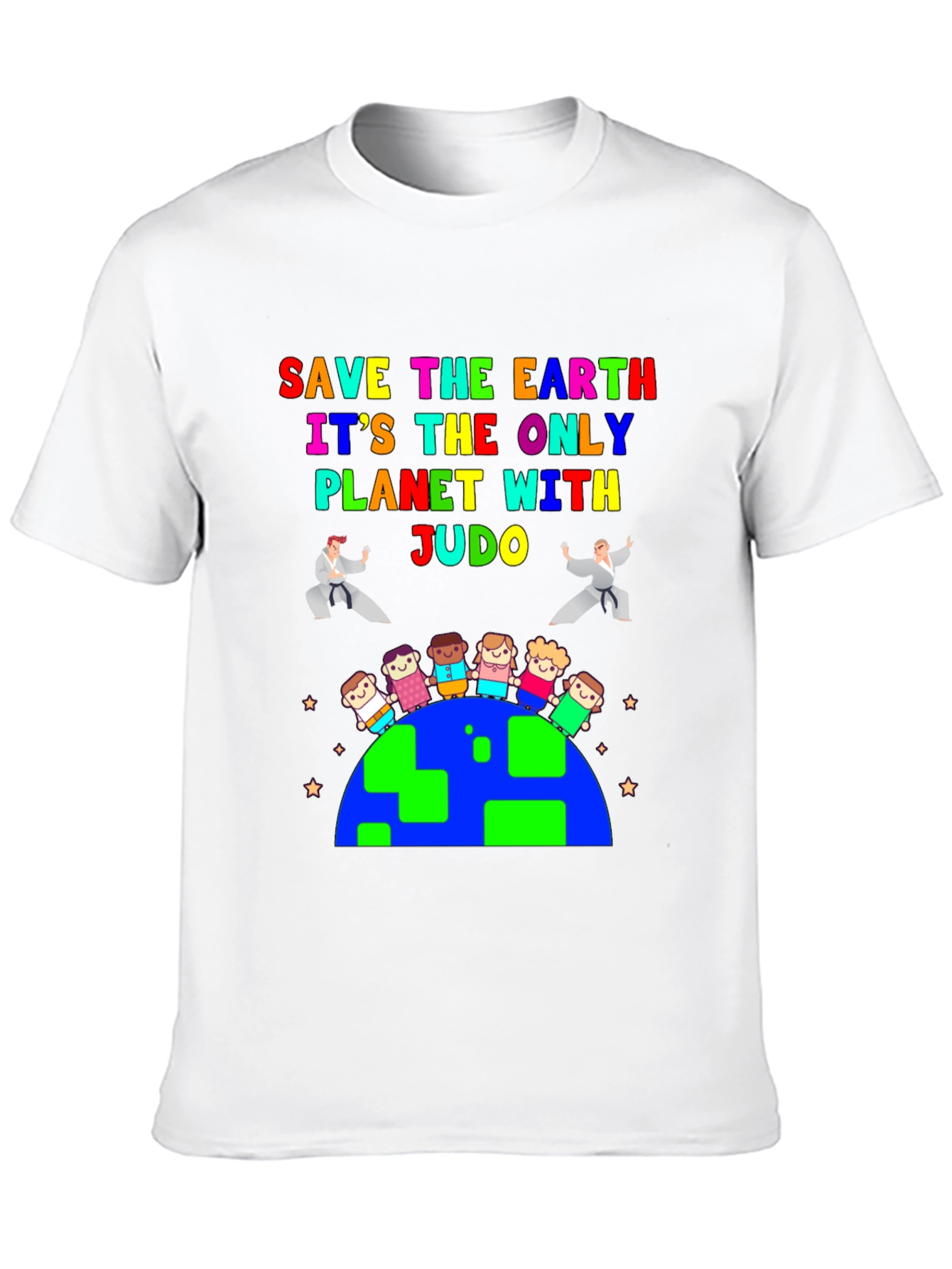 Save the Earth Judo T-Shirt