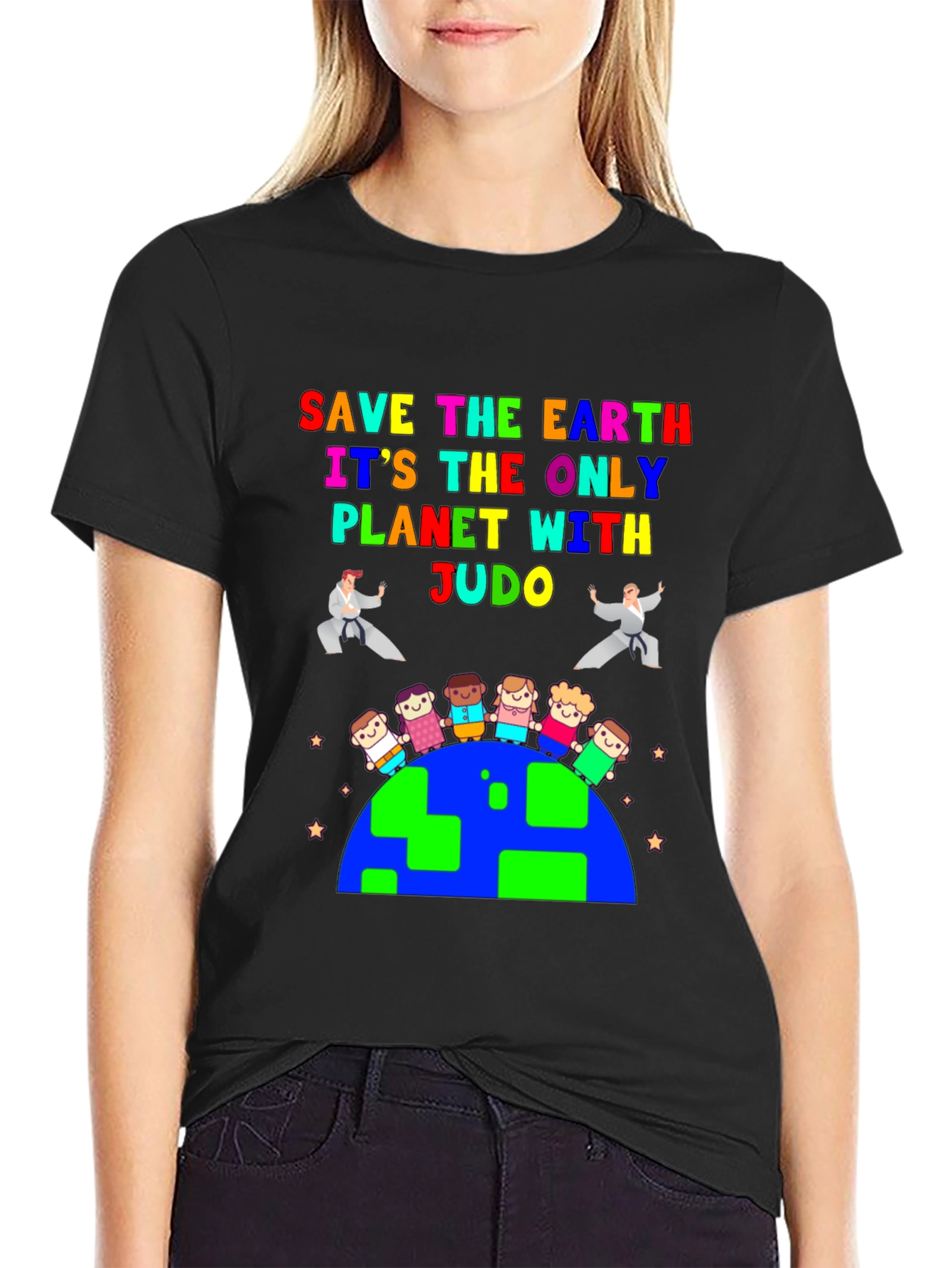 Save the Earth Judo T-Shirt