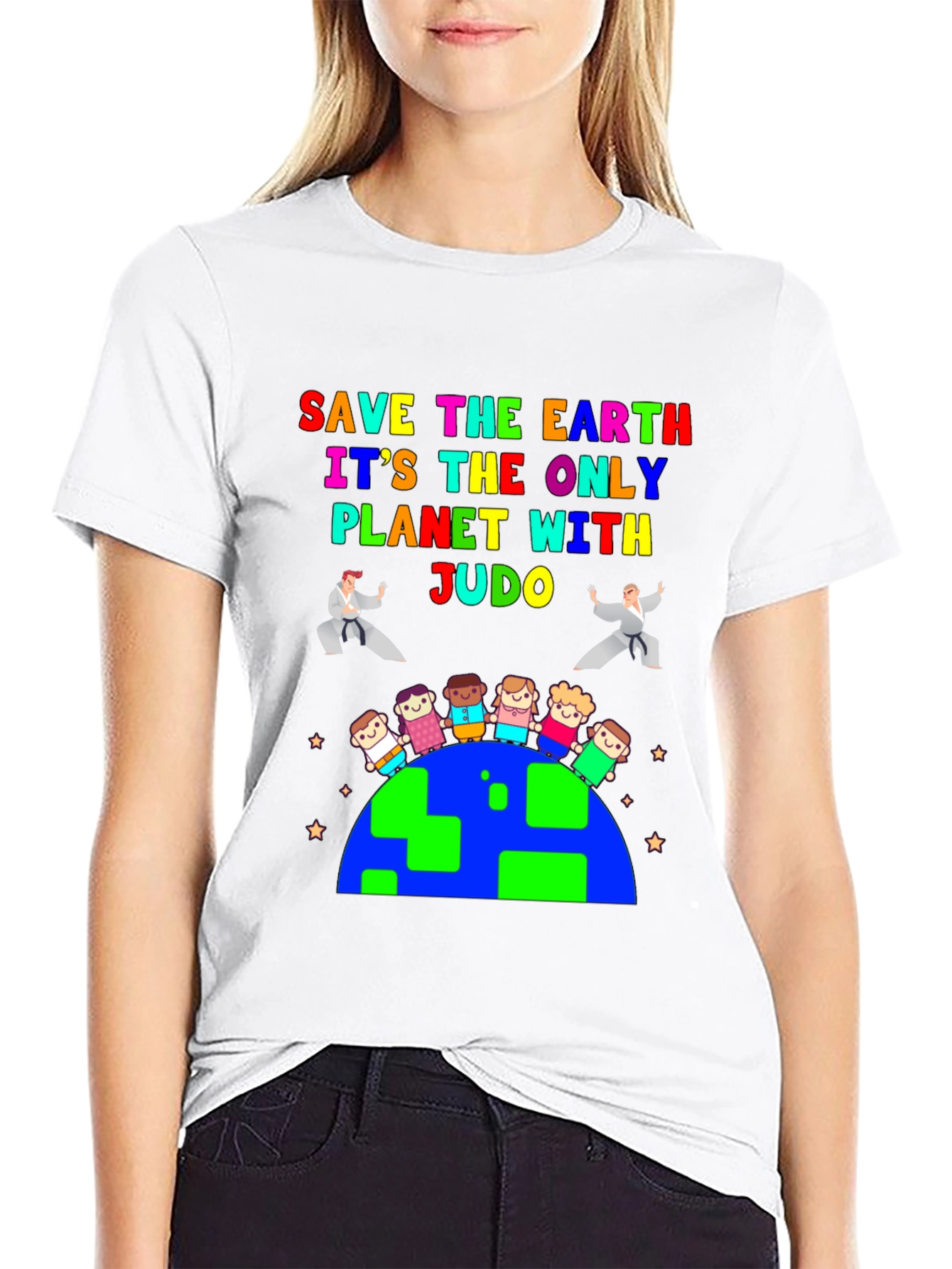 Save the Earth Judo T-Shirt