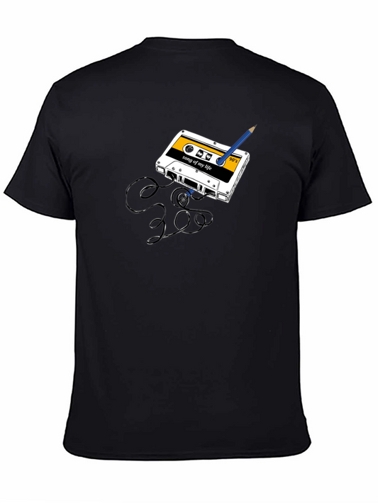 Vintage Cassette Tape Song of my Life Graphic T-Shirt