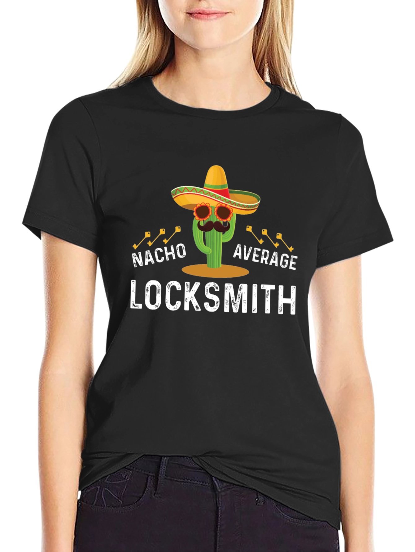 Nacho Average Locksmith T-Shirt