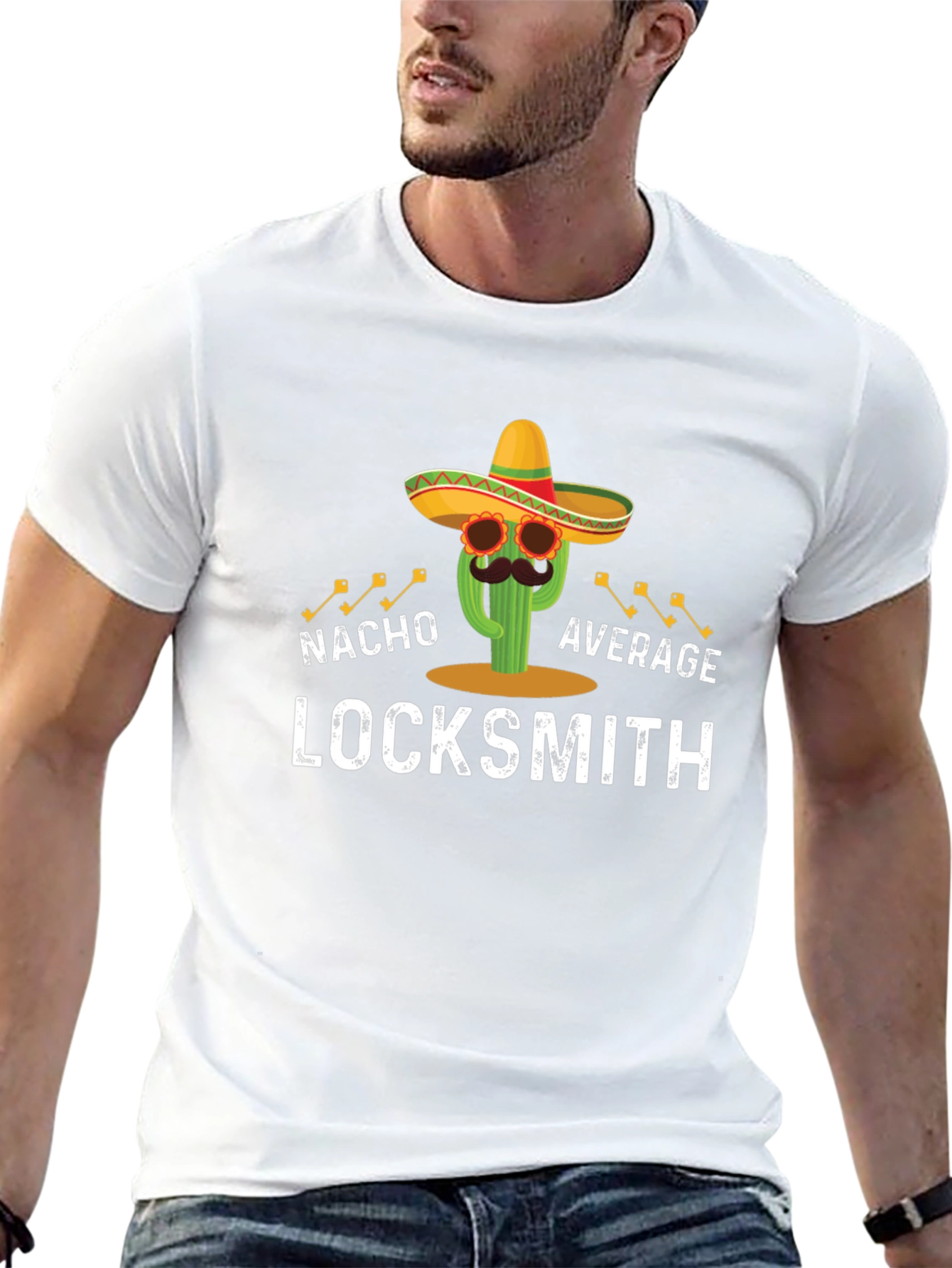 Nacho Average Locksmith T-Shirt