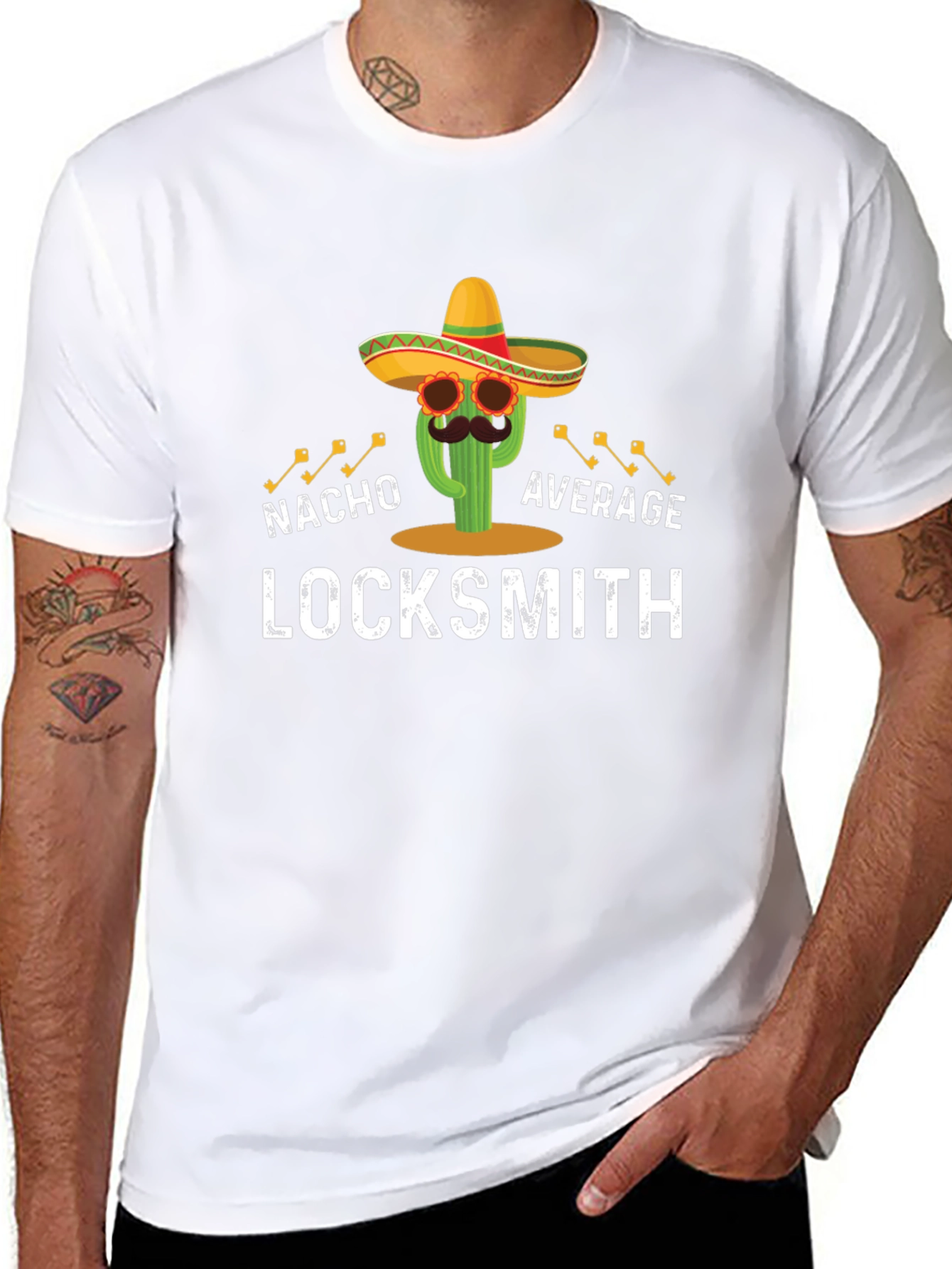 Nacho Average Locksmith T-Shirt