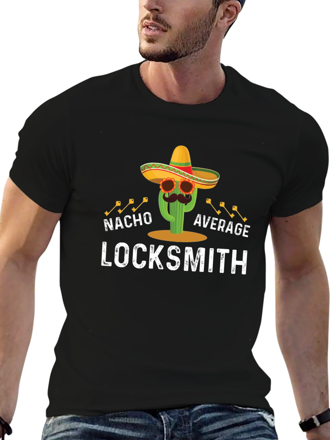 Nacho Average Locksmith T-Shirt