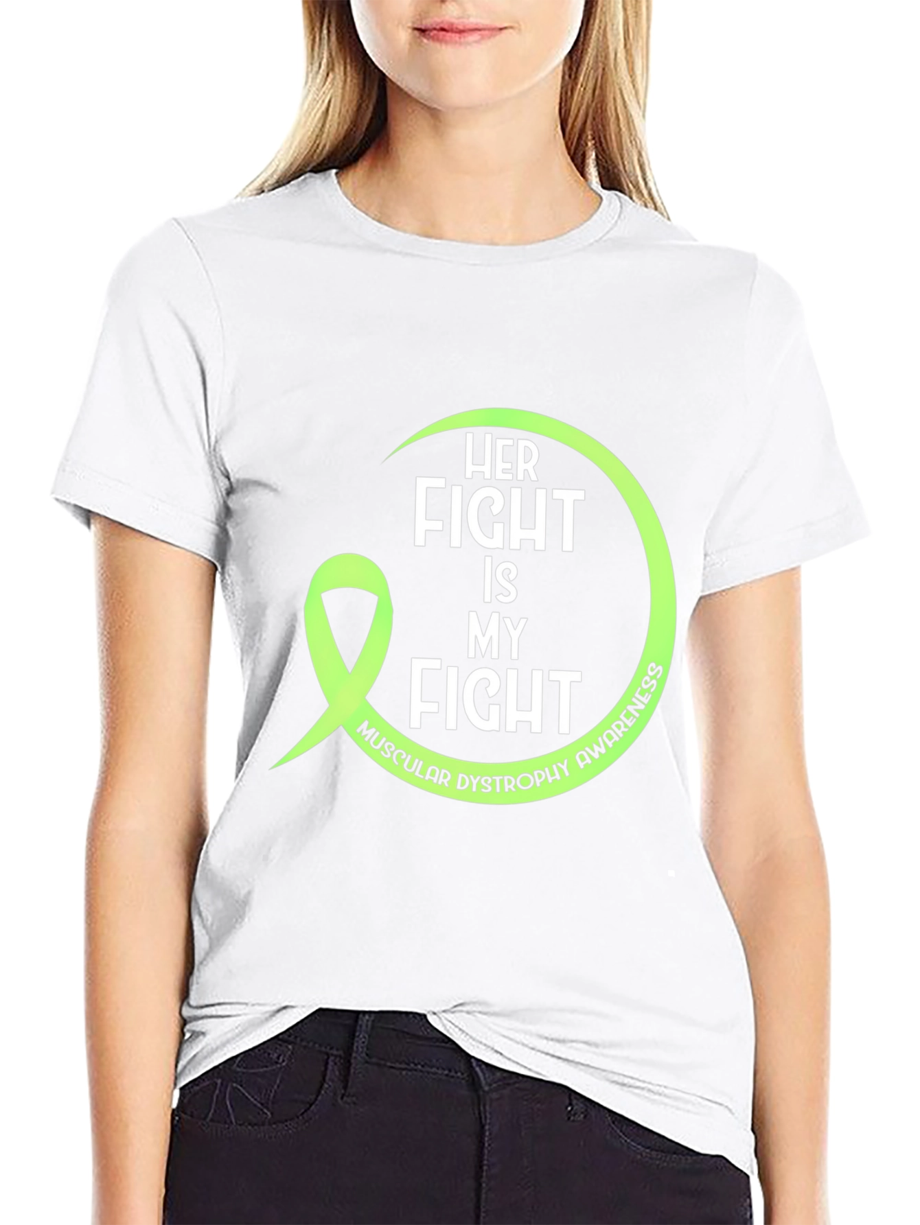 Her Fight Is My Fight Muscular Dystrophy Awareness Tee