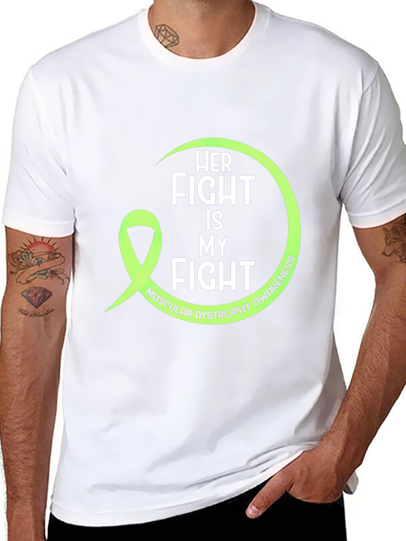 Her Fight Is My Fight Muscular Dystrophy Awareness Tee