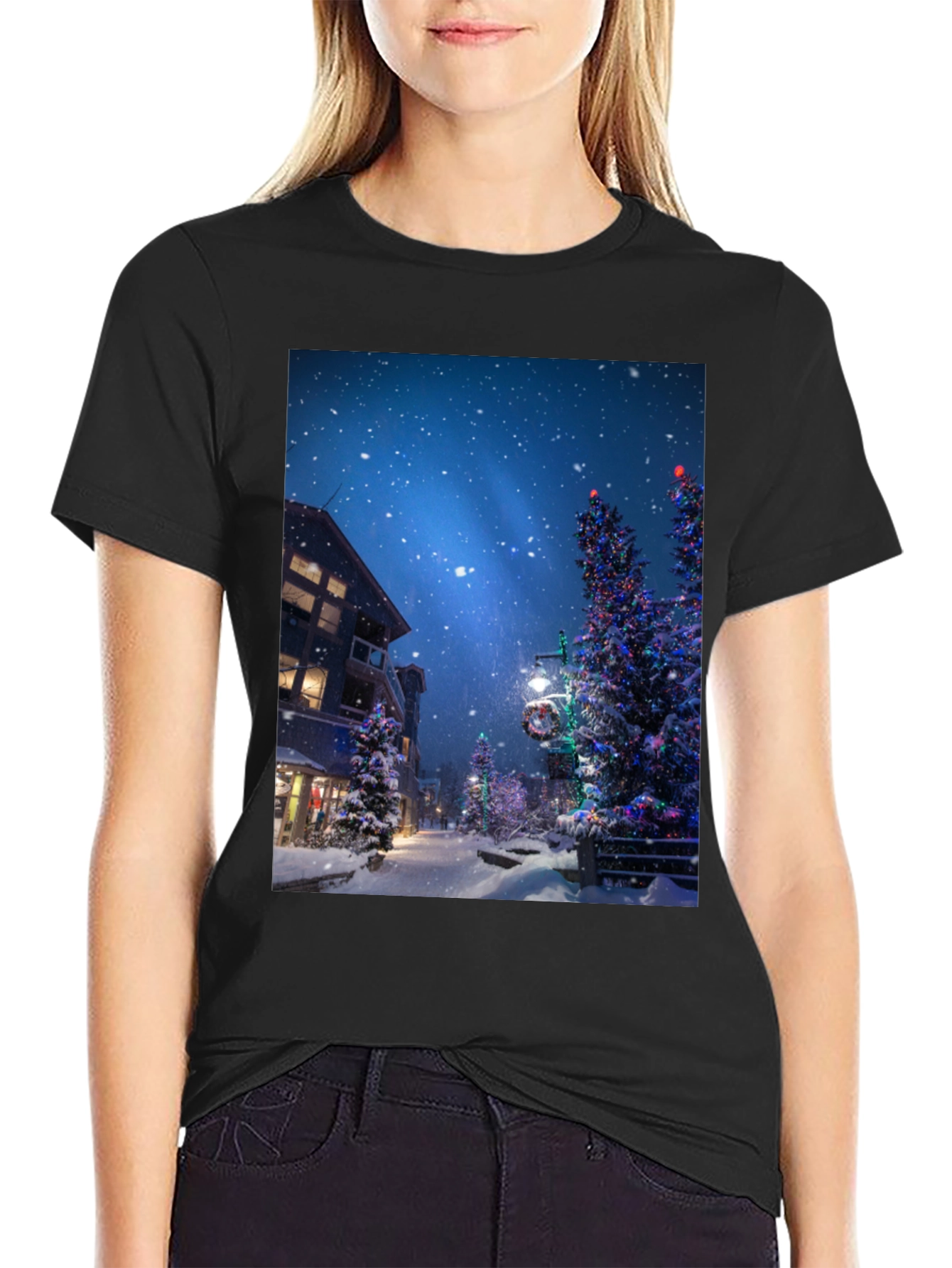 Winter Wonderland Christmas Tree T-Shirt