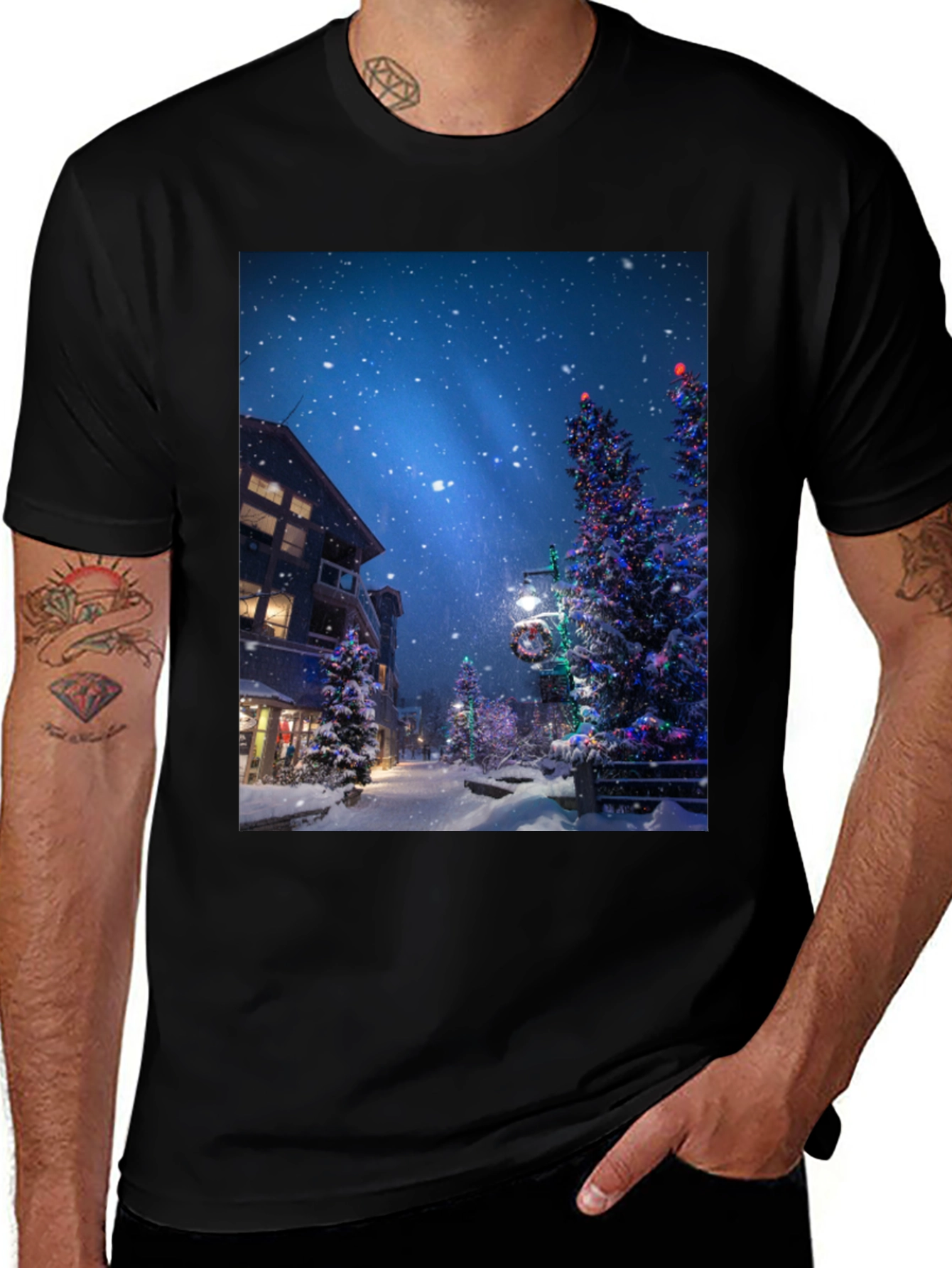 Winter Wonderland Christmas Tree T-Shirt