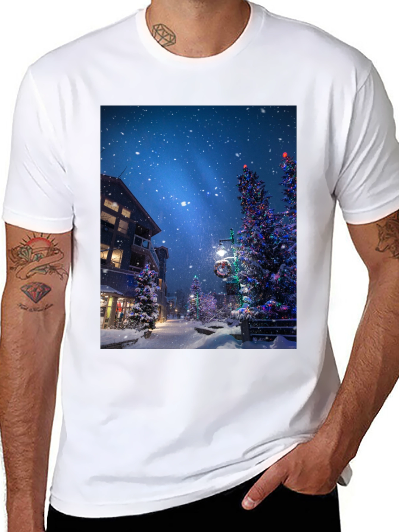 Winter Wonderland Christmas Tree T-Shirt