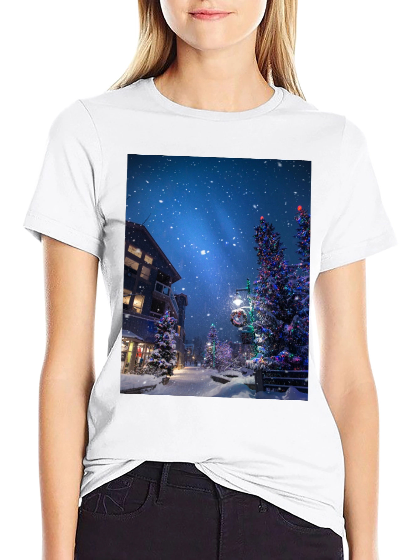 Winter Wonderland Christmas Tree T-Shirt