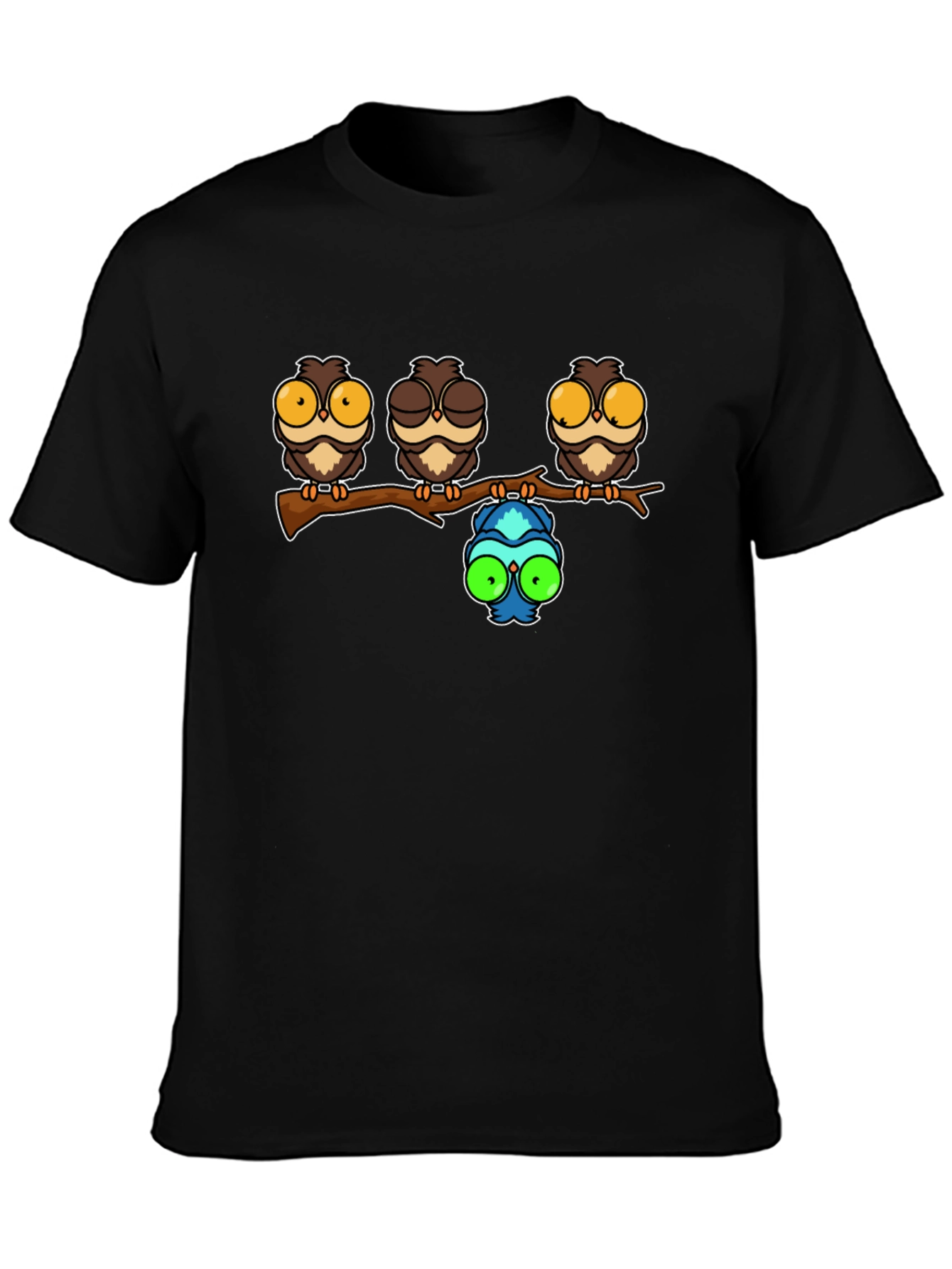 Funny Owl T-Shirt - Unique Humor Tee