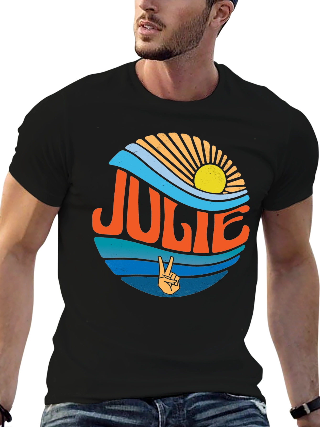 Julie Retro Wave T-Shirt