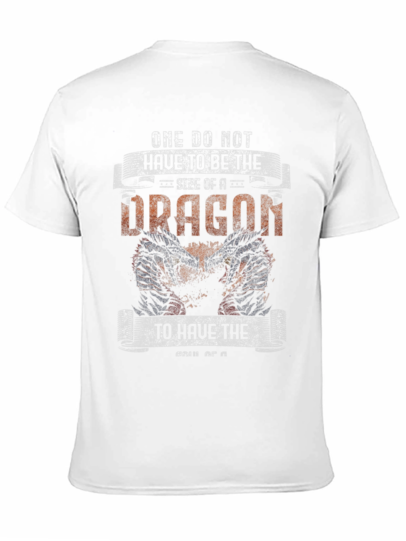 Dragon Graphic T-Shirt - Courage and Strength
