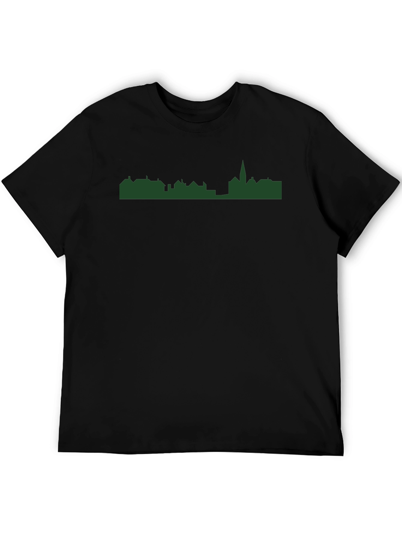 Cityscape Silhouette Tee - Black