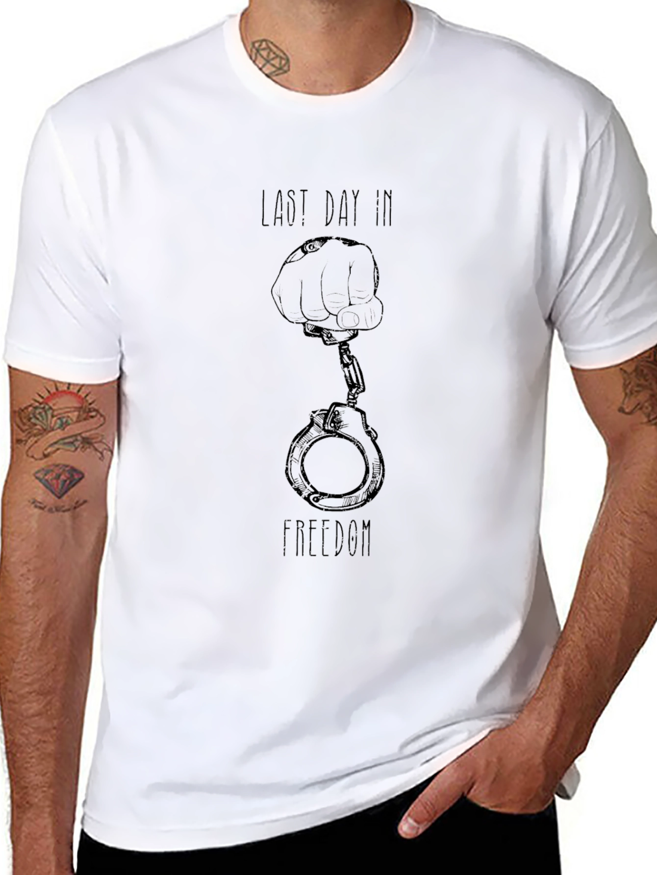 Last Day In Freedom Graphic T-Shirt