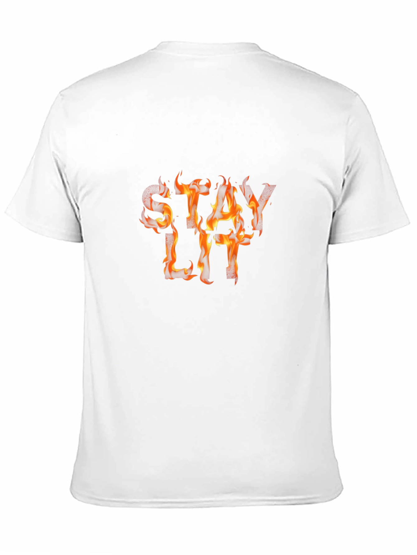 Fiery Stay Lit Black Tee