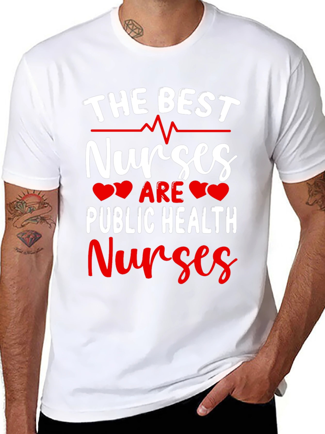 The Best Nurses Public Health T-Shirt