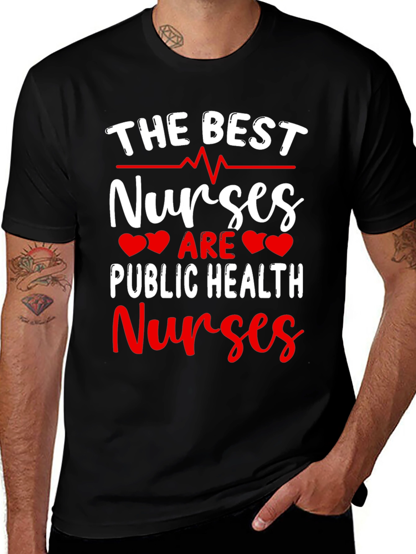 The Best Nurses Public Health T-Shirt
