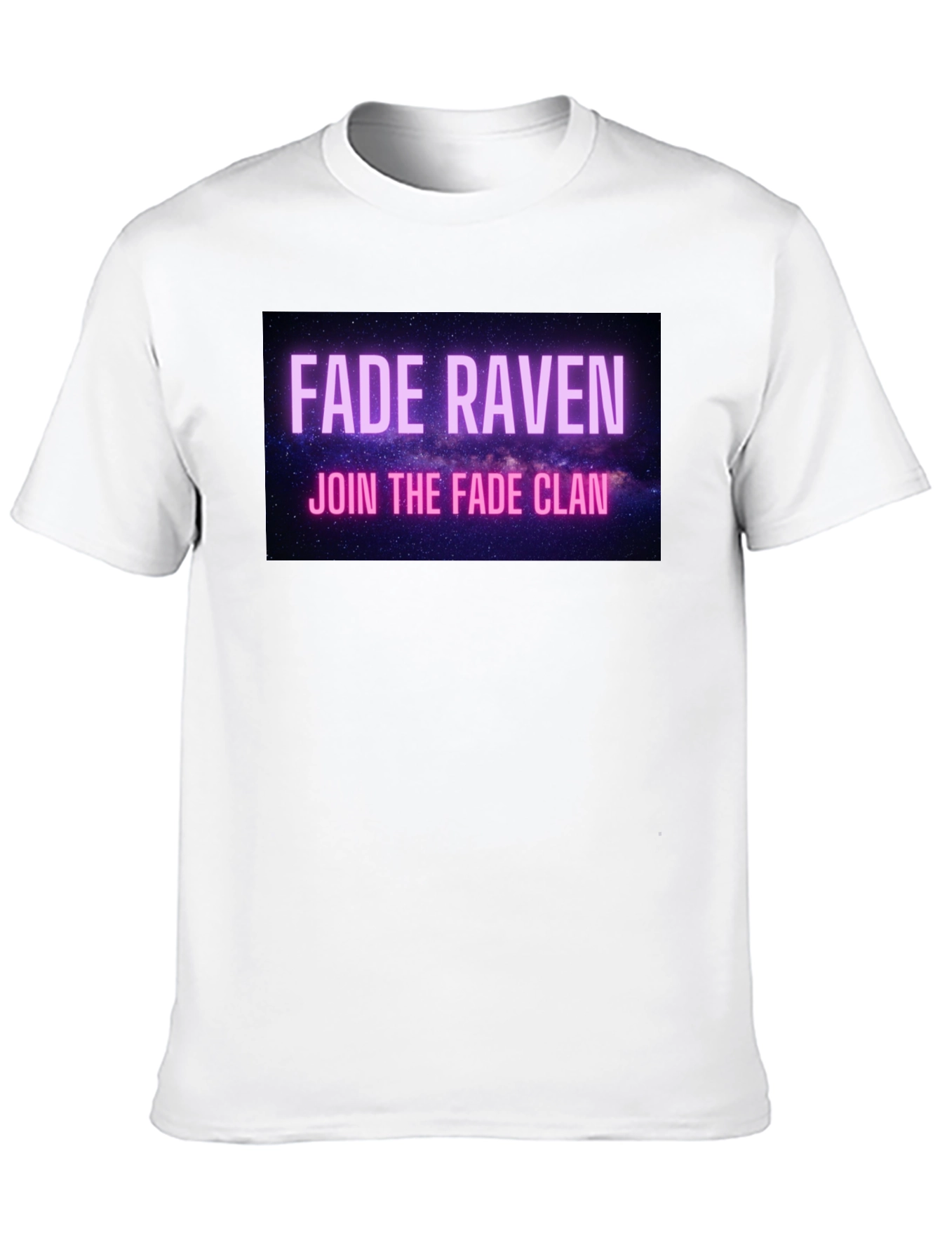 Fade Raven Clan T-Shirt - Black Graphic Tee
