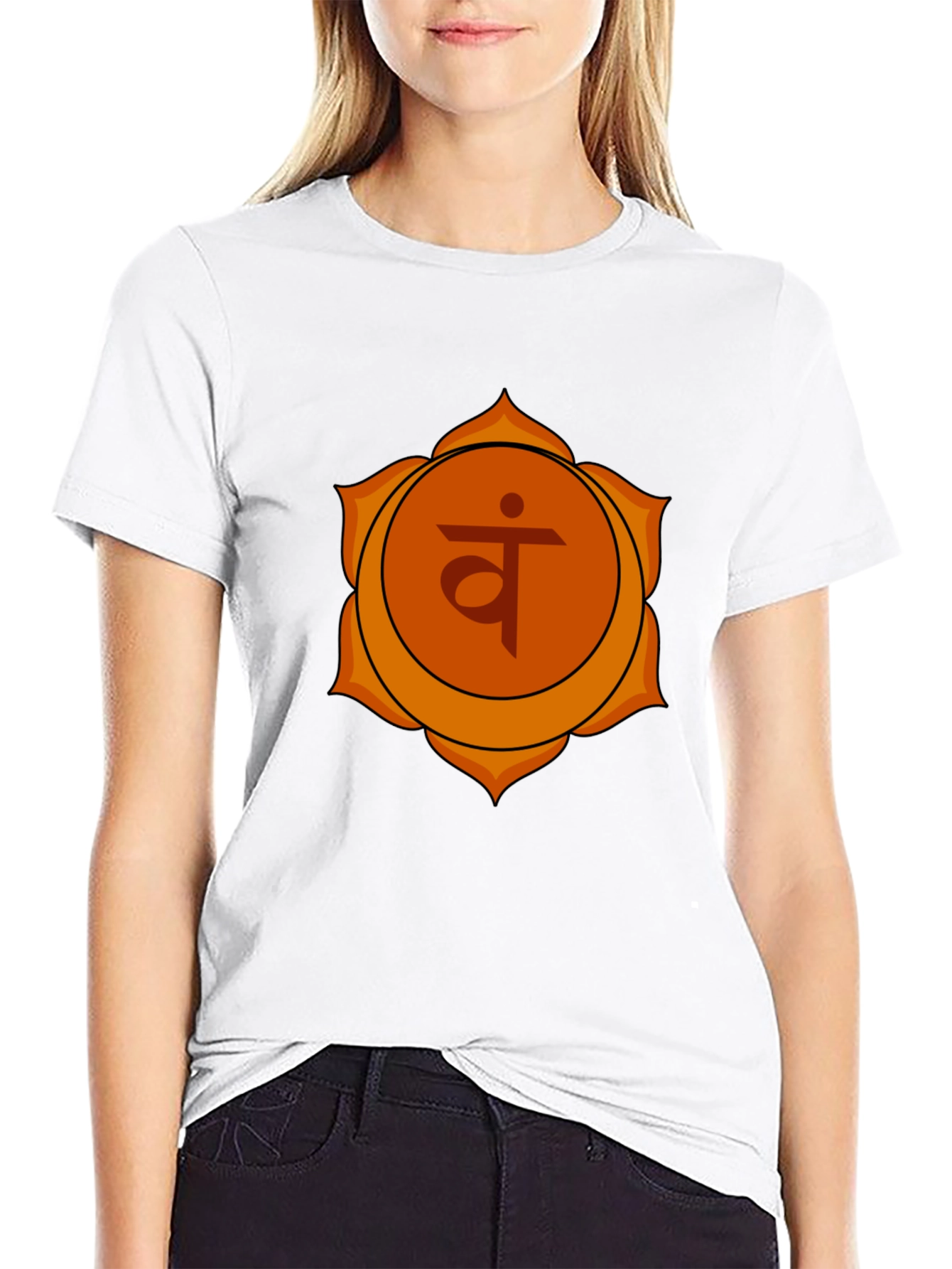 Sacral Chakra Graphic T-Shirt - Spiritual Design