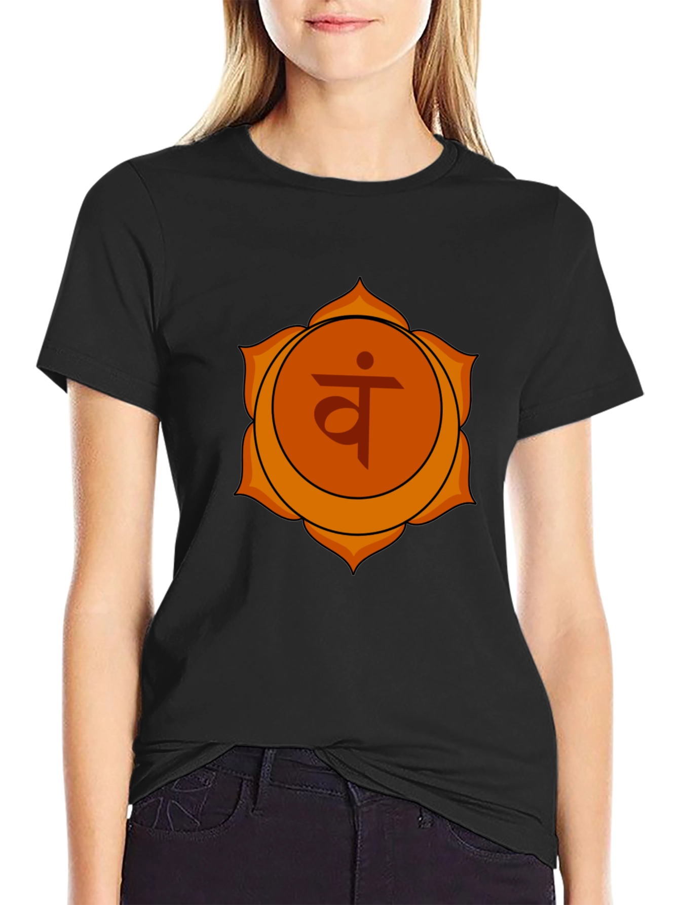 Sacral Chakra Graphic T-Shirt - Spiritual Design