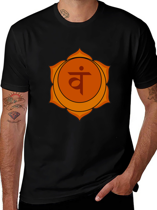 Sacral Chakra Graphic T-Shirt - Spiritual Design