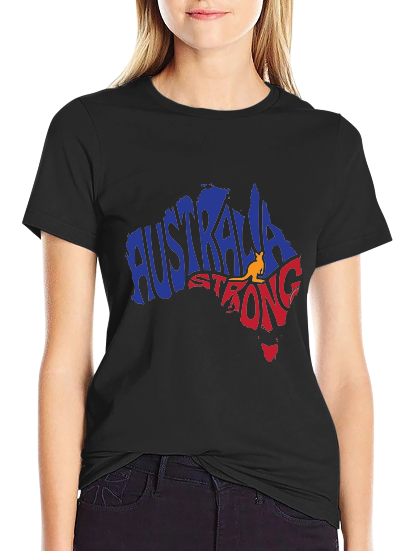 Australia Strong Graphic Print T-Shirt