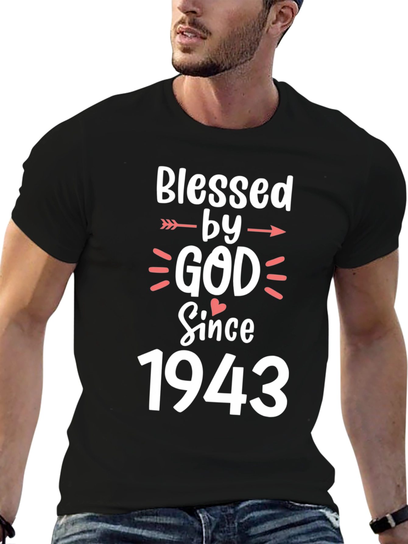 Blessed by God Since 1943 T-Shirt