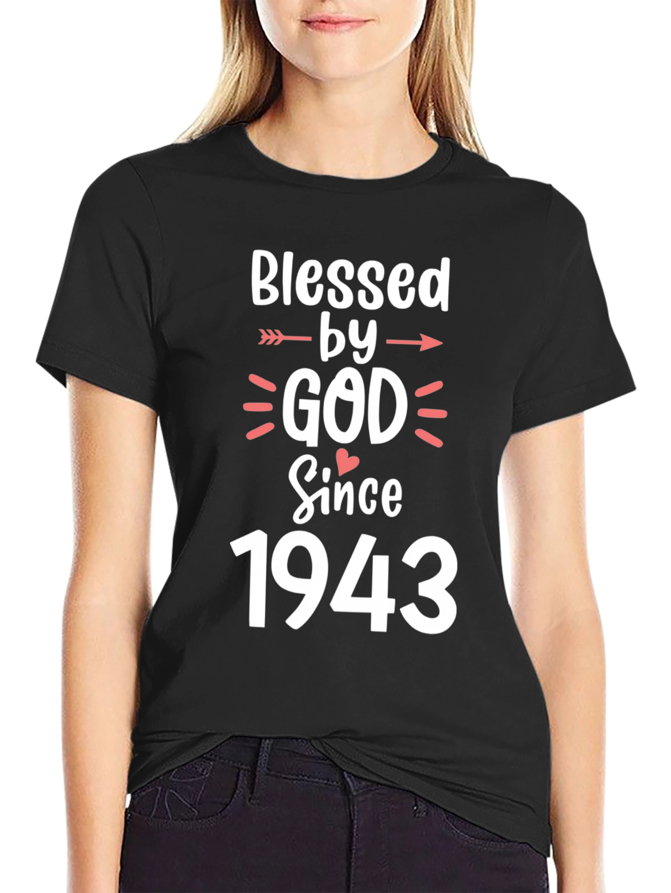 Blessed by God Since 1943 T-Shirt