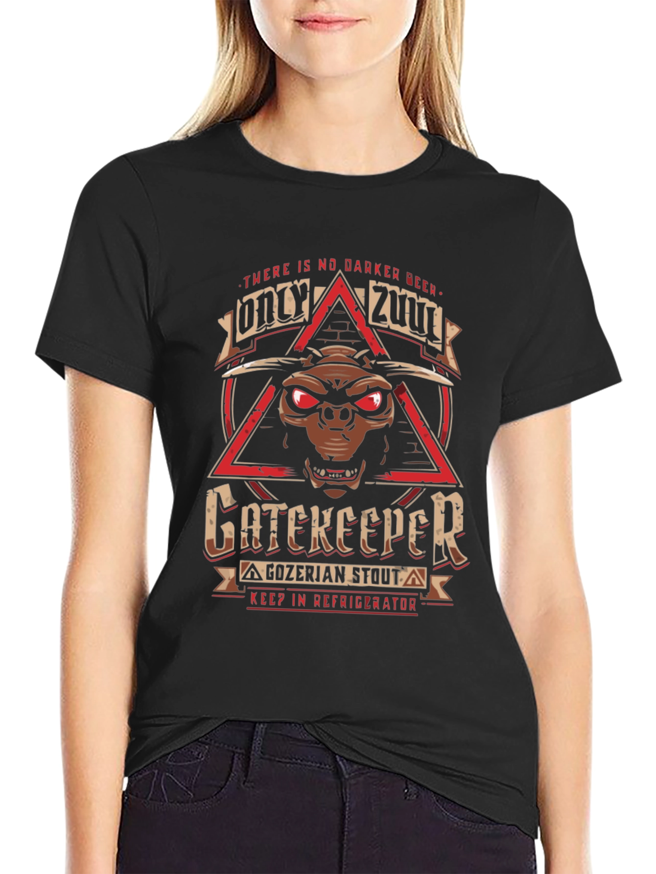 Gatekeeper Gozerian Stout Black T-Shirt