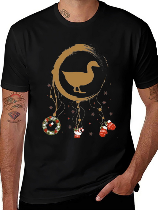 Holiday Goose Dreamcatcher Graphic Tee