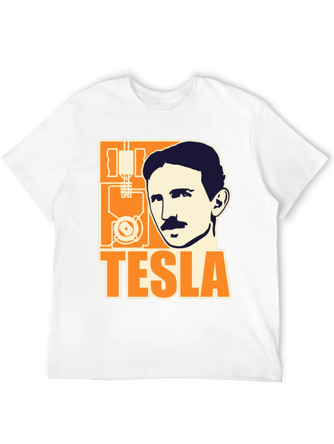 Tesla Graphic T-Shirt - Black