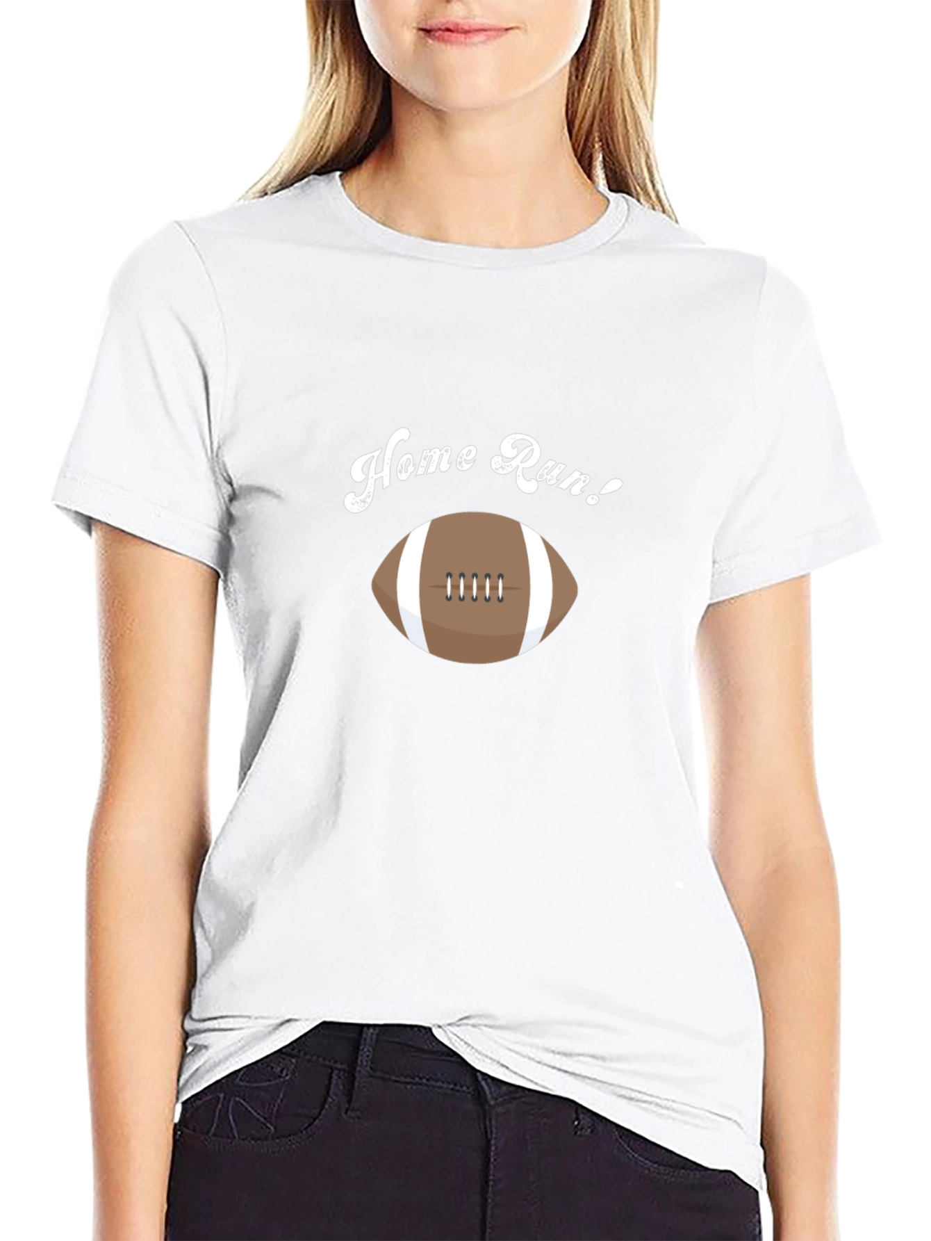 Home Run Football Graphic Tee