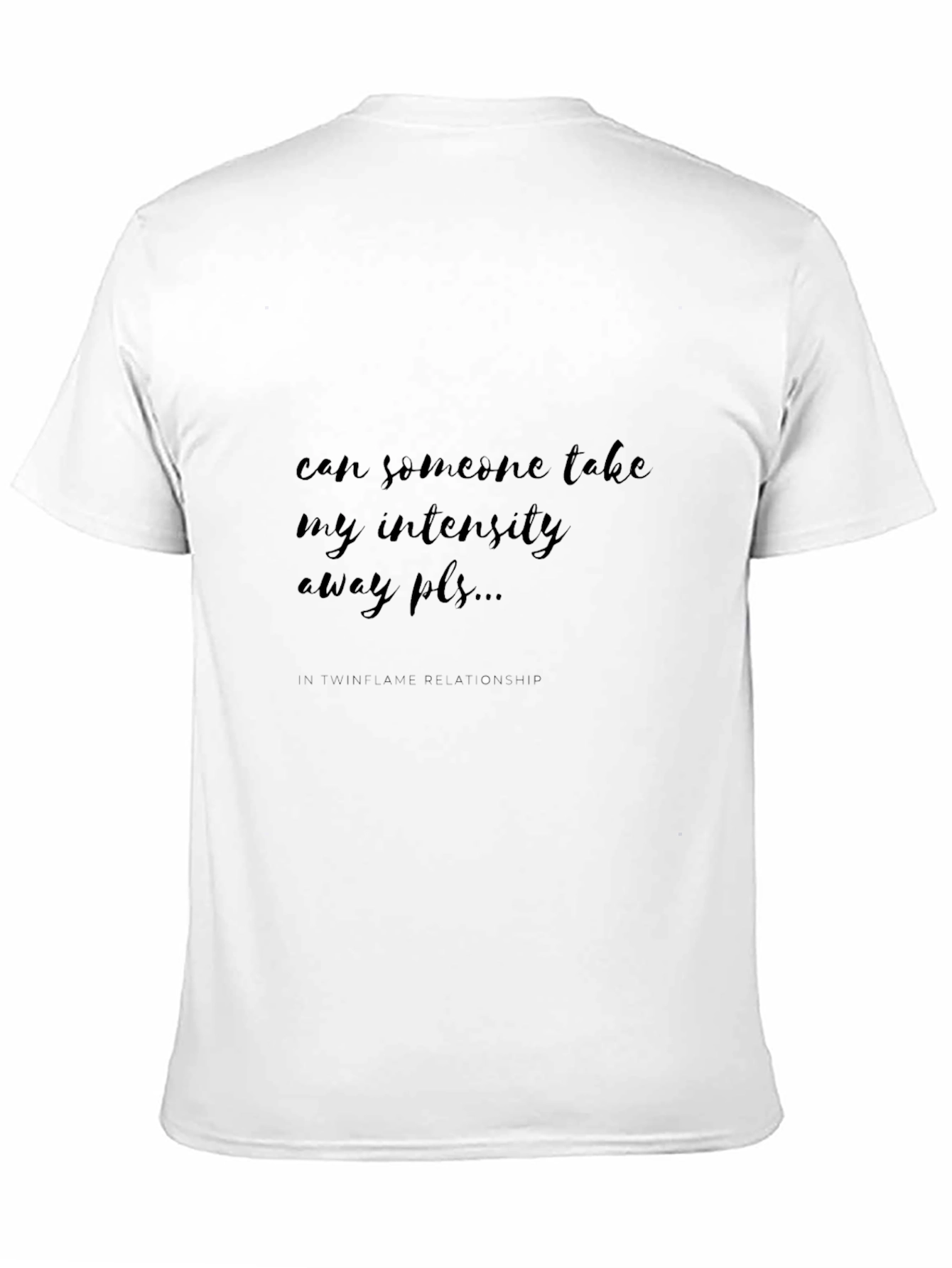 Intensity Quote Black T-Shirt