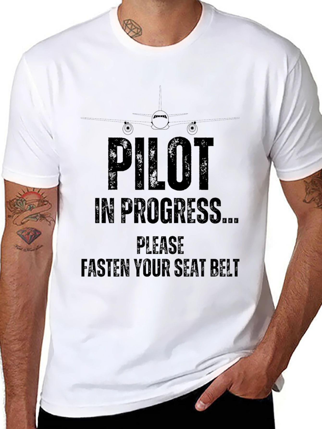Pilot In Progress Graphic T-Shirt